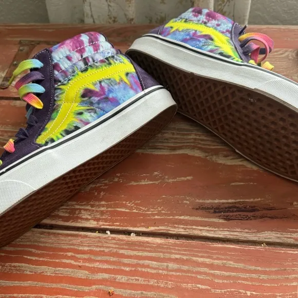 Vans Men's Tie-Dye High-Top Sneakers