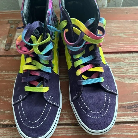 Vans Men's Tie-Dye High-Top Sneakers