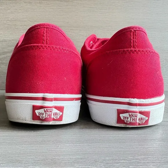 Vans Off The Wall Atwood Men's Size 15 Red Casual Skate Sneakers Shoes
