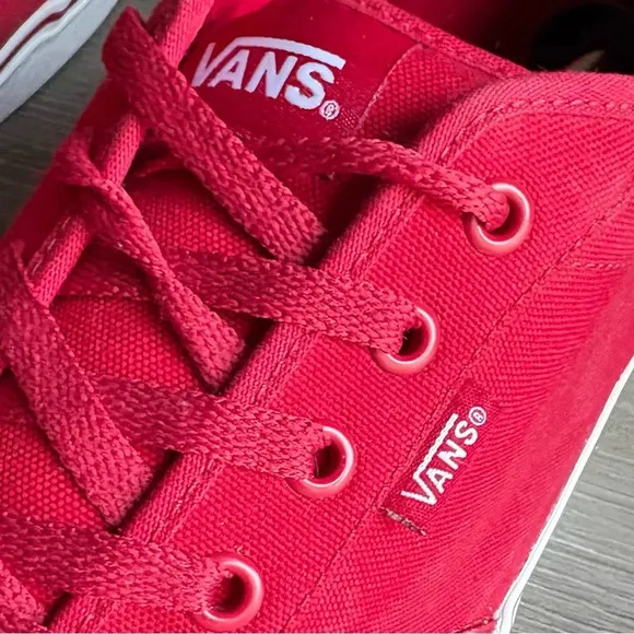 Vans Off The Wall Atwood Men's Size 15 Red Casual Skate Sneakers Shoes