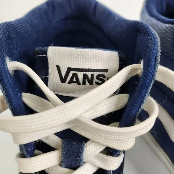 Vans Off The Wall Filmore Hi Top Sneakers Size M 7 W 8.5 Blue 721356 Shoes