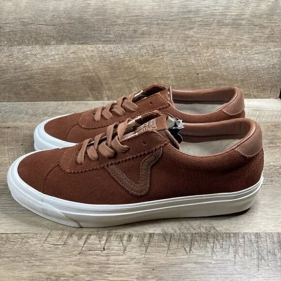 VANS OG Epoch LX Vault Tan Brown Suede Skate Shoes Mens 9.5 Womens 11 NEW