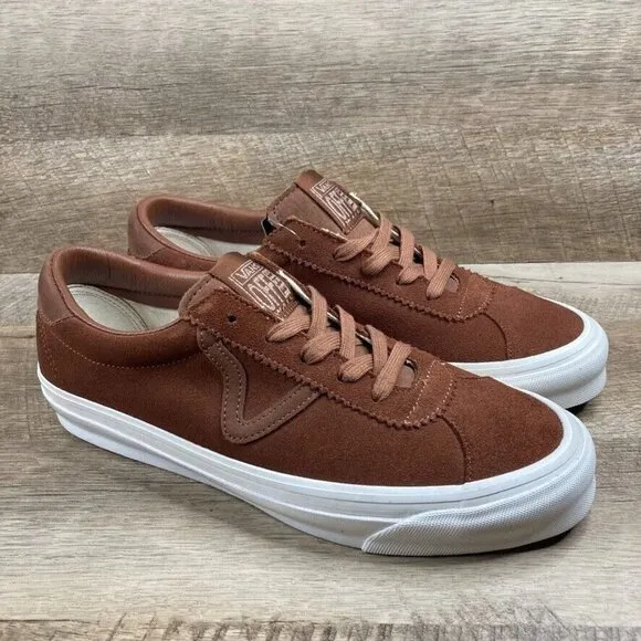 VANS OG Epoch LX Vault Tan Brown Suede Skate Shoes Mens 9.5 Womens 11 NEW