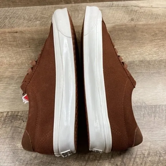 VANS OG Epoch LX Vault Tan Brown Suede Skate Shoes Mens 9.5 Womens 11 NEW