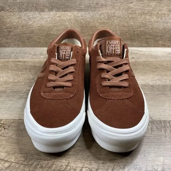 VANS OG Epoch LX Vault Tan Brown Suede Skate Shoes Mens 9.5 Womens 11 NEW