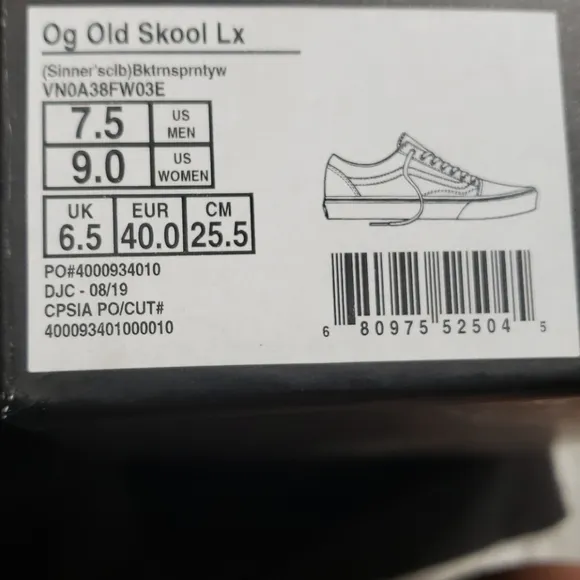 Vans OG old skool Lx vans