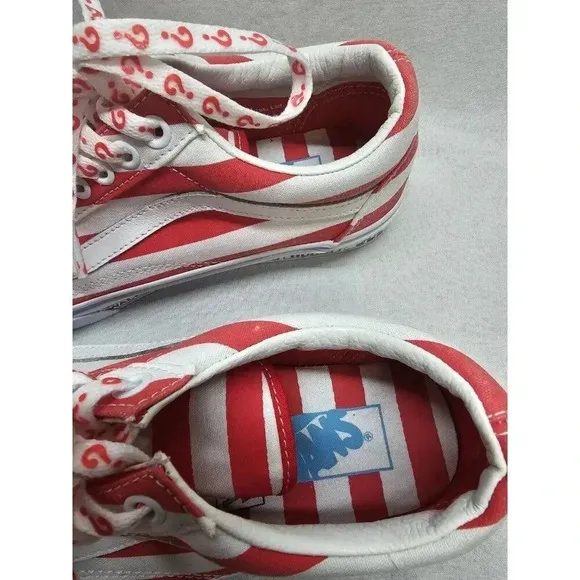 VANS Old Skool International Stripes Where's Waldo Skate Shoes Mens 6.5/Womens 8