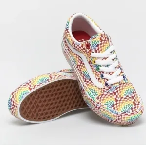 VANS Old Skool Pride Platfor Skate Shoes NWB 6.5