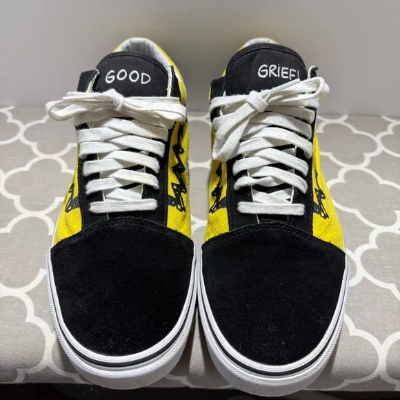 VANS Peanuts Charlie Brown Old School Limited Edition Skate Shoes Men's Size 13