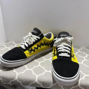 VANS Peanuts Charlie Brown Old School Limited Edition Skate Shoes Men's Size 13