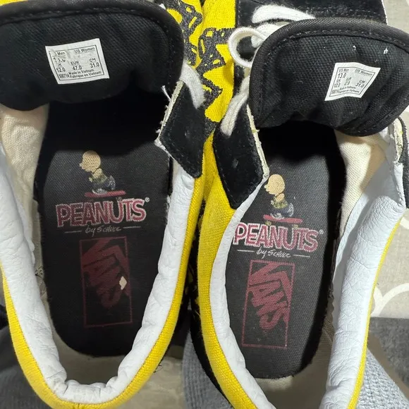 VANS Peanuts Charlie Brown Old School Limited Edition Skate Shoes Men's Size 13