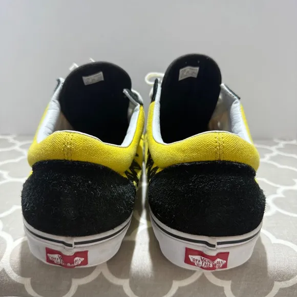 VANS Peanuts Charlie Brown Old School Limited Edition Skate Shoes Men's Size 13
