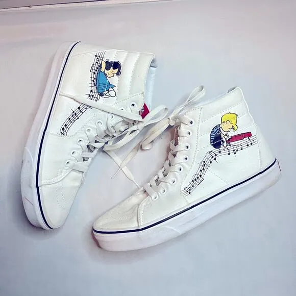 Vans Peanuts High Top Shoes