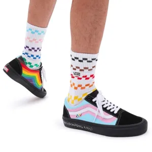 🌈Vans Pride Skate Old Skool Shoes - Black and Multicolor