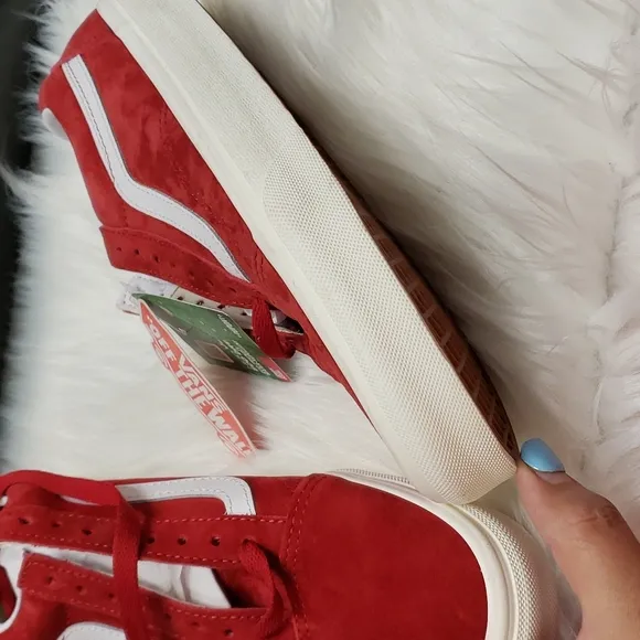 Vans RED authentic suade