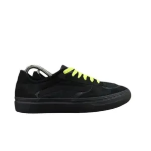 Vans Shoes Mens 6.5 Sneakers Rowley Pro Skate Black Leather Wafflecup Ultracush