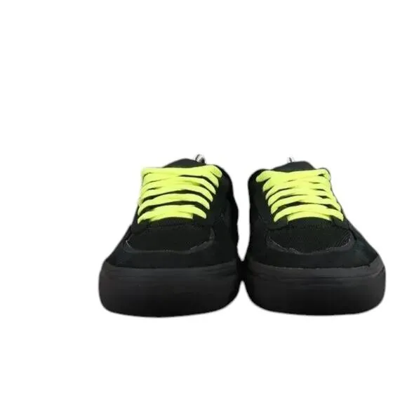 Vans Shoes Mens 6.5 Sneakers Rowley Pro Skate Black Leather Wafflecup Ultracush