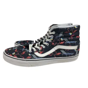 Vans Shoes Size 13 Mens Flamingo Pool Summer Vacation Print Canvas High Tops