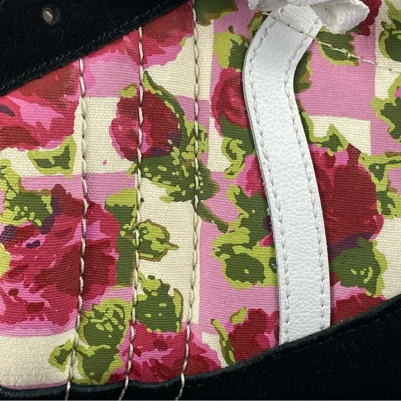 VANS Shoes Sk8 Hi Romantic Floral High Top Roses Prints Sneakers‎ Mens 10 Suede