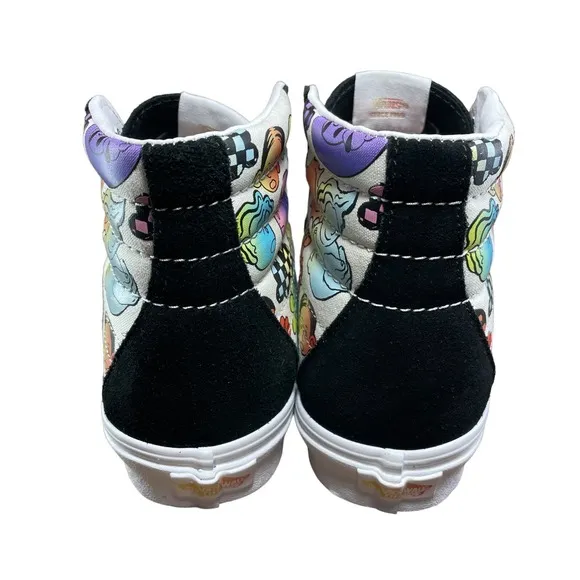 Vans Sk8-Hi Cultivate Care Floral Black &amp; White Skate Shoes Men 6/Women 7.5