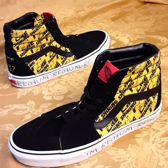 VANS Sk8-Hi House Of Terror, The Shining 9.5 Men 11.0 Women's EXELLENT CONDITION