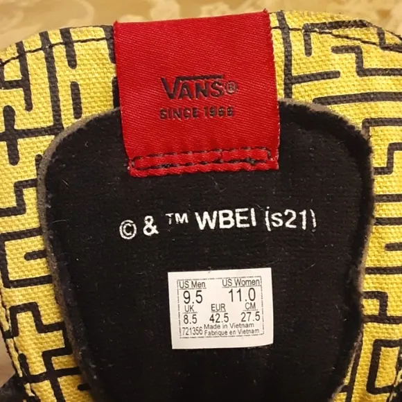 VANS Sk8-Hi House Of Terror, The Shining 9.5 Men 11.0 Women's EXELLENT CONDITION