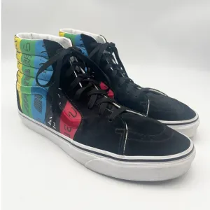 VANS Sk8-Hi Mens Shoes Spirit Multicolor/Black High Top Skate Sneaker Size 12