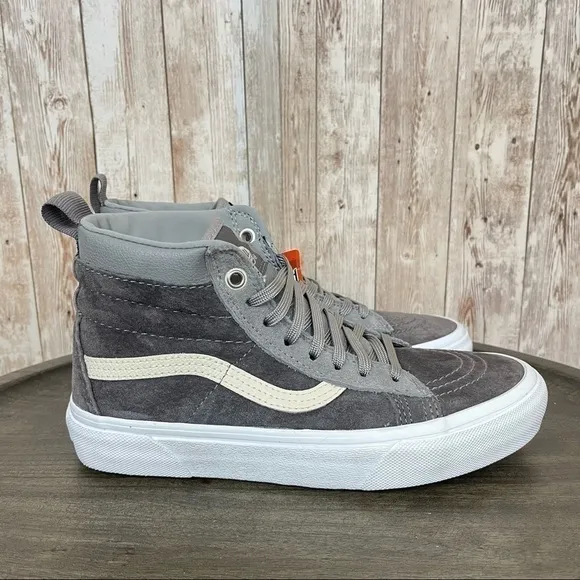 Vans Sk8-Hi MTE “Rabbit Frost/Gray” Sneaker Size 5.5 Women