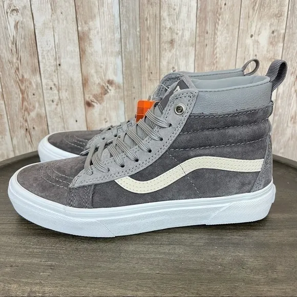 Vans Sk8-Hi MTE “Rabbit Frost/Gray” Sneaker Size 5.5 Women