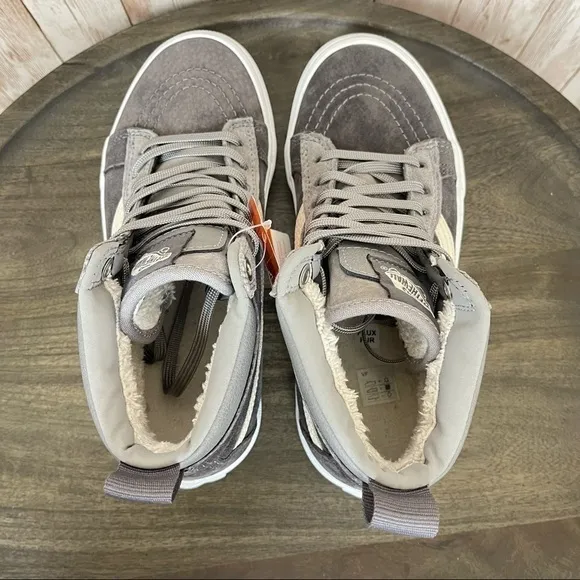 Vans Sk8-Hi MTE “Rabbit Frost/Gray” Sneaker Size 5.5 Women
