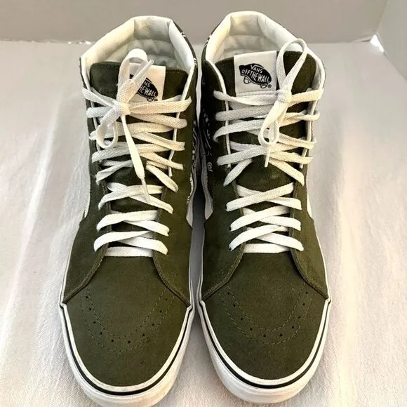 Vans Sk8-Hi Peace Paisley Grape Leaf Skate Shoes