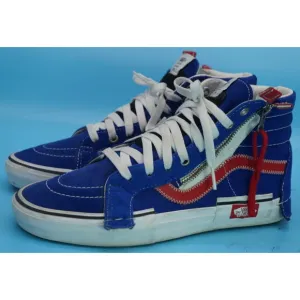 Vans SK8 HI REISSUE Cap Surf The Web Zipper Skate Shoes Blue Mens 8 Womens 9.5
