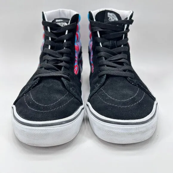 Vans SK8 Hi Retro Mart Shoes Men's Size 10 Black True White Classic Skate 508731