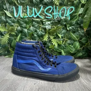 Vans Sk8 Hi Royal Blue Black Skate Shoes Men’s Size 13 Sneakers