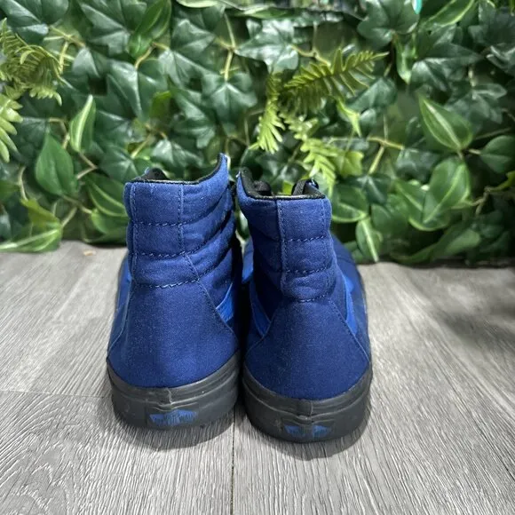 Vans Sk8 Hi Royal Blue Black Skate Shoes Men’s Size 13 Sneakers