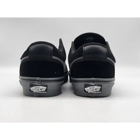 Vans Skate Chukka Low Denim Black Pewter Shoes Sneakers VN0A4BX47IW Size 6.5