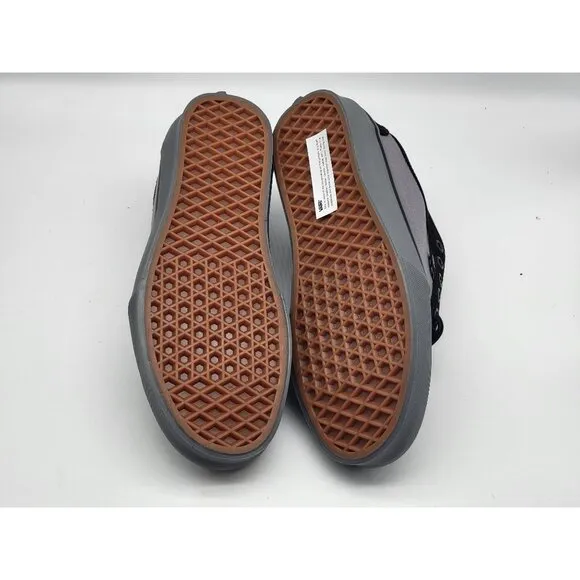 Vans Skate Chukka Low Denim Black Pewter Shoes Sneakers VN0A4BX47IW Size 6.5
