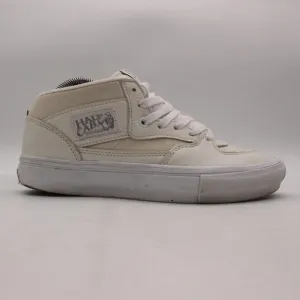 Vans Skate Half Cab Daz White/White Men's Size 8 Classic Skate Shoes Sneakers