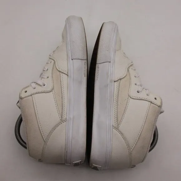 Vans Skate Half Cab Daz White/White Men's Size 8 Classic Skate Shoes Sneakers