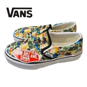 Vans Slip-On Aloha Sneakers Women's Skate Shoes NEW 5.5