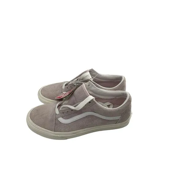 Vans Sneakers Womens 10.5 Old Skool Shoes Lilac Pig Suede HEIQ Eco Dry Low