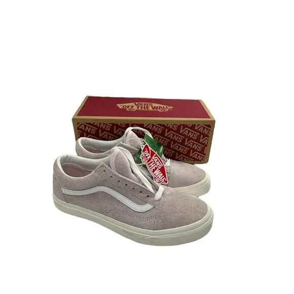 Vans Sneakers Womens 10.5 Old Skool Shoes Lilac Pig Suede HEIQ Eco Dry Low