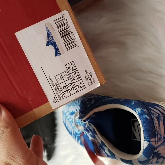 Vans solar floral sneaker skate shoes