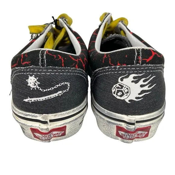 Vans Stranger Things Hellfire Club Skate Shoes Unisex Men's 5.5 Women's 7