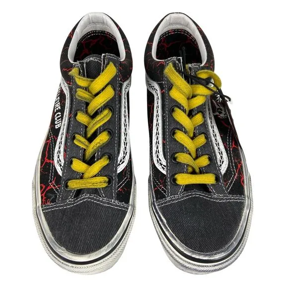 Vans Stranger Things Hellfire Club Skate Shoes Unisex Men's 5.5 Women's 7