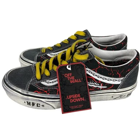 Vans Stranger Things Hellfire Club Skate Shoes Unisex Men's 5.5 Women's 7