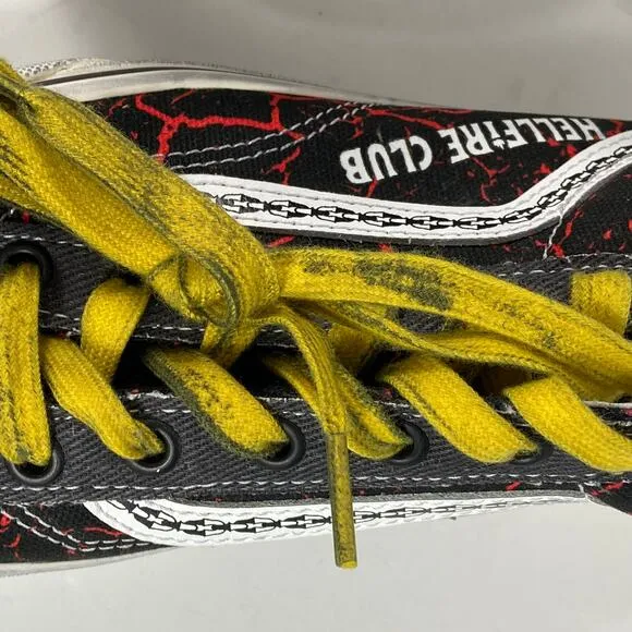 Vans Stranger Things Hellfire Club Skate Shoes Unisex Men's 5.5 Women's 7