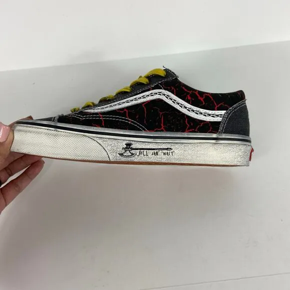 Vans Stranger Things Hellfire Club Skate Shoes Unisex Men's 5.5 Women's 7