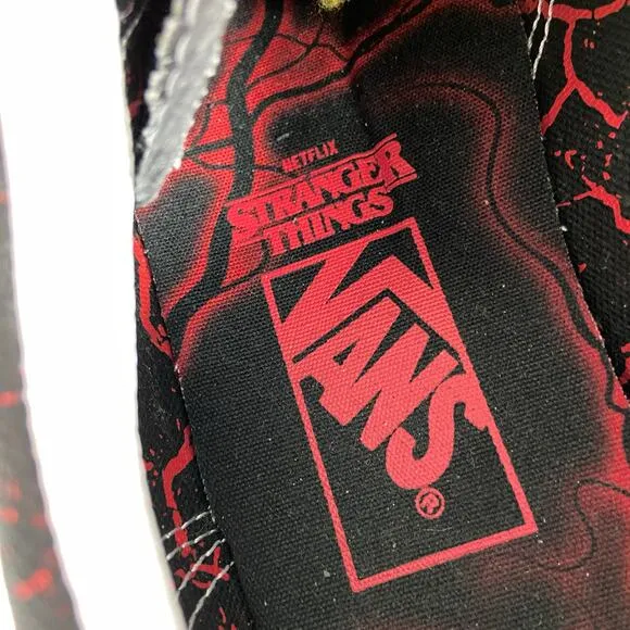 Vans Stranger Things Hellfire Club Skate Shoes Unisex Men's 5.5 Women's 7