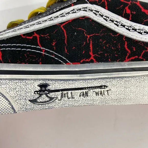 Vans Stranger Things Hellfire Club Skate Shoes Unisex Men's 5.5 Women's 7